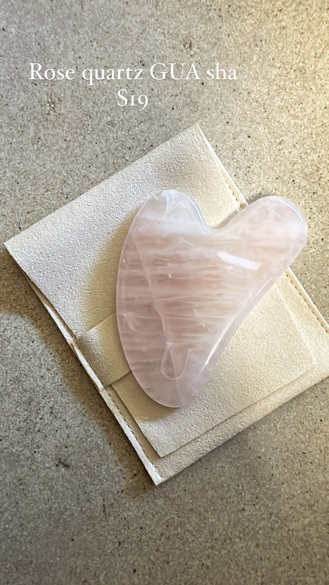 Rose Quartz Gua Sha