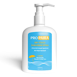 Propaira Dry Touch Sunscreen (Body/Sports/Family size) 500ml