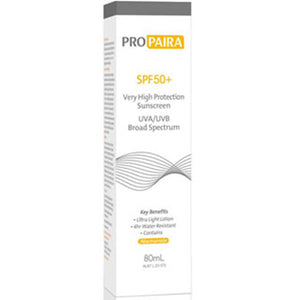 Propaira SPF50+ High Protection Sunscreen Lotion 80ml